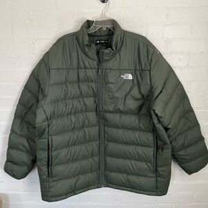 The North Face Men's 550 Olive Puffer Jacket 3X
